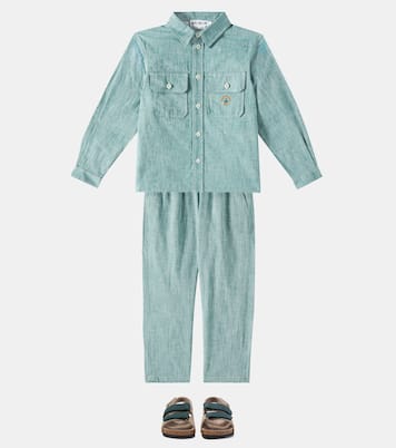 Tilyo cotton straight pants | Bonpoint