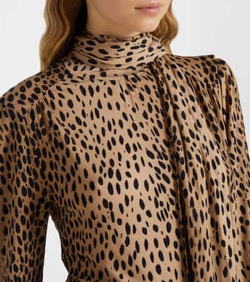 Abito lungo Avalon a pois | Rixo