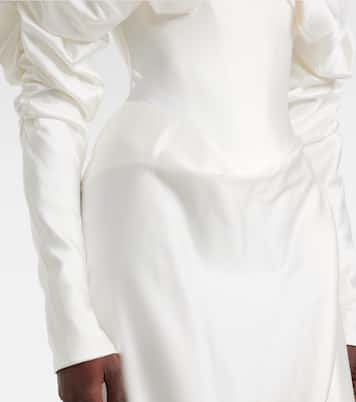 Bridal Ember off-shoulder satin corset gown | Vivienne Westwood