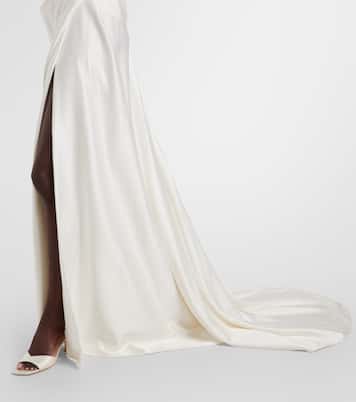 Bridal Ember off-shoulder satin corset gown | Vivienne Westwood