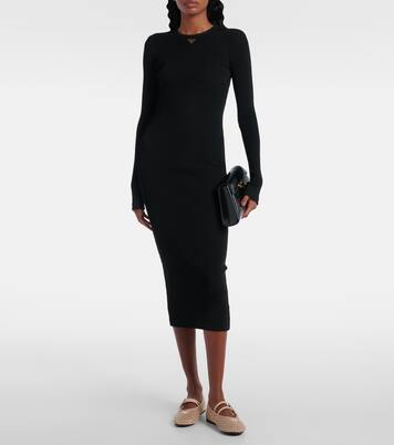 Macramé mesh Mary Jane flats | Prada