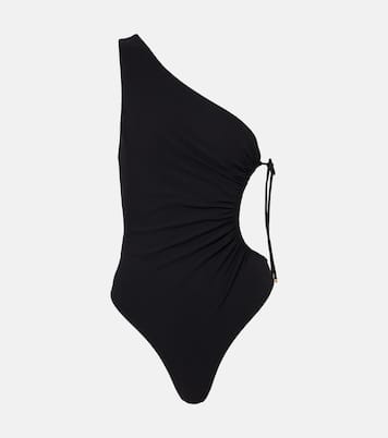 Gathered one-shoulder swimsuit | Saint Laurent