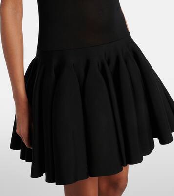 针织迷你连衣裙 | Alaïa