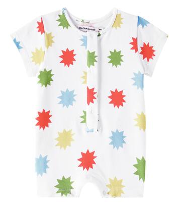 Baby Anthea cotton-blend jersey playsuit | The New Society