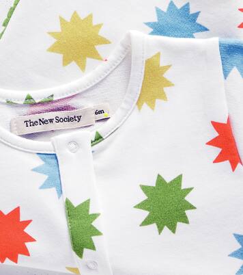 Baby Anthea cotton-blend jersey playsuit | The New Society