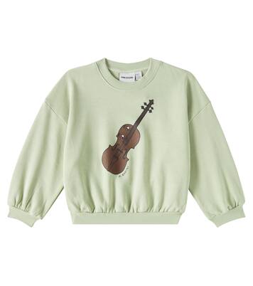 Violin cotton jersey sweatshirt | Mini Rodini