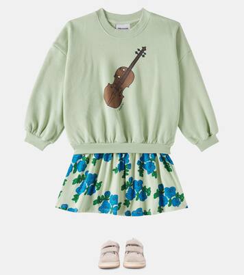 Violin cotton jersey sweatshirt | Mini Rodini