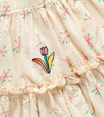 Camisa Candy Flower de algodón con volantes | Jellymallow