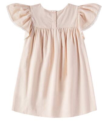 Ana embroidered cotton and linen dress | Louise Misha