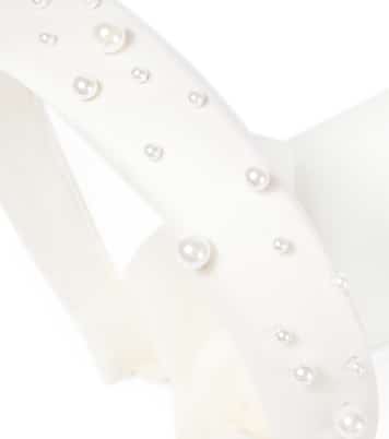 Faux pearl-embellished headband  | Petite Amalie  