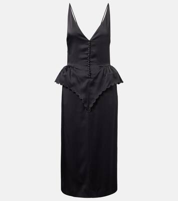 Robe midi en satin | Stella McCartney