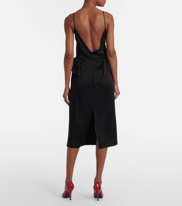 Robe midi en satin | Stella McCartney