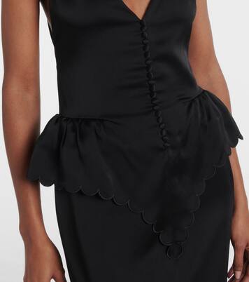 Robe midi en satin | Stella McCartney