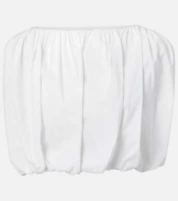 Crop top Inamorata en mezcla de algodón | Adriana Degreas