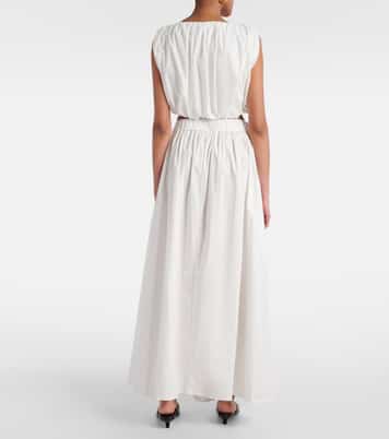 Crop top Inamorata en mezcla de algodón | Adriana Degreas