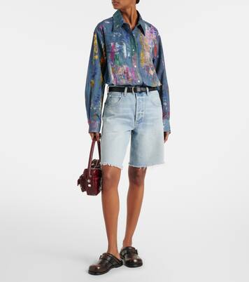 Ayla mid-rise denim shorts | Citizens of Humanity