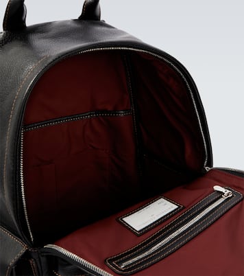 Leather backpack | Brunello Cucinelli