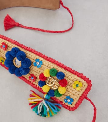 Embellished raffia belt | Dolce&Gabbana