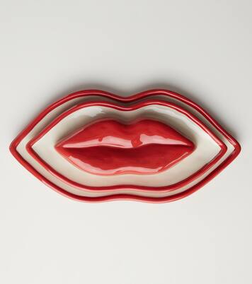 Set Les Objets Mouleversants Lips aus drei Servierplatten by Wouters & Hendrix | Serax