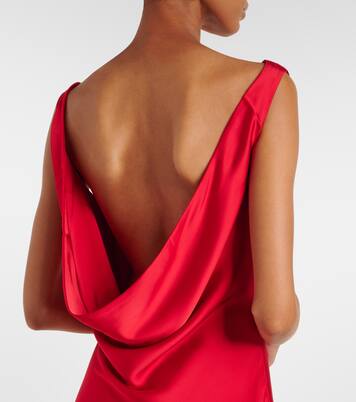 Open-back gown | Norma Kamali