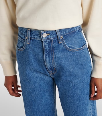 London high-rise straight jeans | Slvrlake