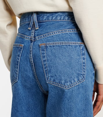 London high-rise straight jeans | Slvrlake