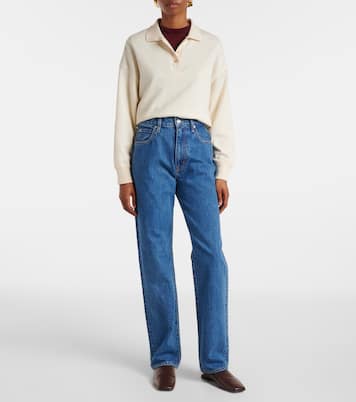 London high-rise straight jeans | Slvrlake