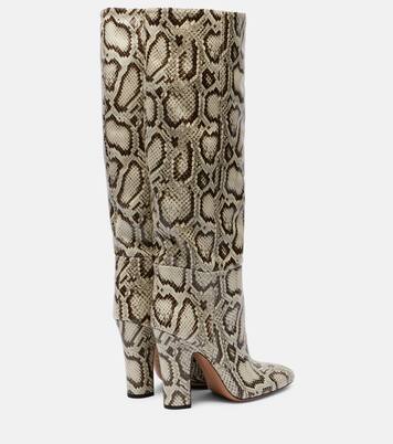 Lavinia 100 leather knee-high boots | Paris Texas