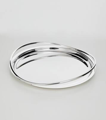 Vertigo silver-plated tray by Andrée Putman | Christofle