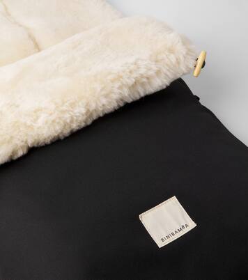 Baby Puffmuff® shearling stroller liner | Binibamba