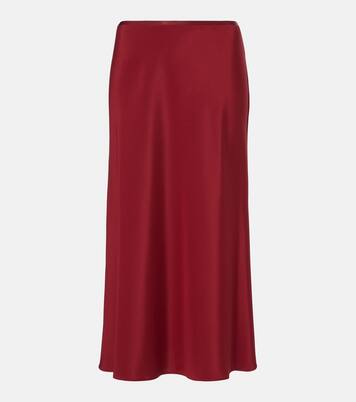 Borbona silk-blend midi skirt | Max Mara