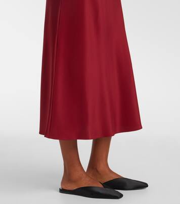 Borbona silk-blend midi skirt | Max Mara