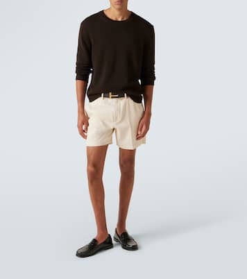 Shorts aus Baumwoll-Drill | Tom Ford