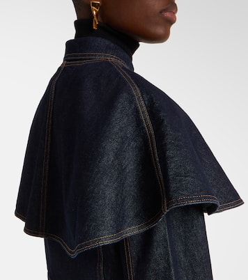 Agata披肩式牛仔夹克 | Ulla Johnson