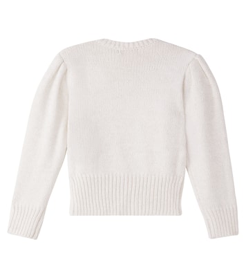 Gabri embroidered lamé sweater | C'era Una Volta