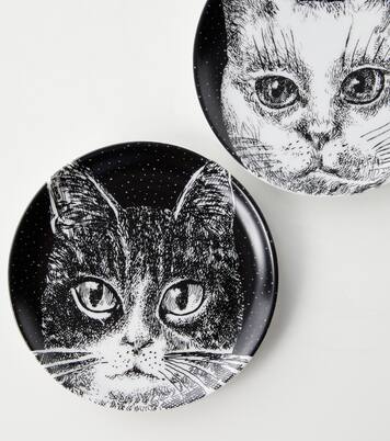 High Fidelity set of 6 porcelain coasters | Fornasetti