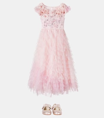 Robe Zahra en tulle à fleurs | Tutu Du Monde