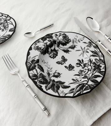 Bamboo set of 2 silver-plated forks | Gucci