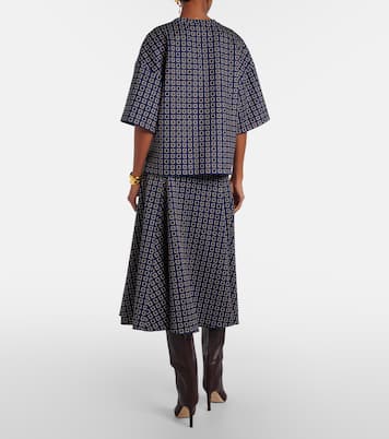 Benda printed jersey midi skirt | Max Mara
