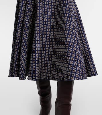 Benda printed jersey midi skirt | Max Mara