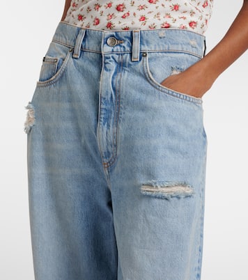 Distressed Wide-Leg Jeans | Dolce&Gabbana