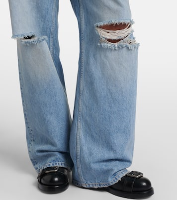 Distressed Wide-Leg Jeans | Dolce&Gabbana