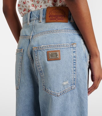 Distressed Wide-Leg Jeans | Dolce&Gabbana
