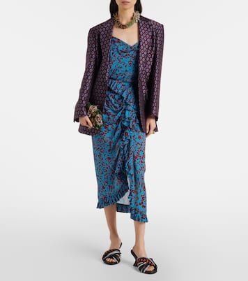 Bedruckter Midirock | Dries Van Noten