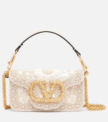 Verzierte Schultertasche Locò Small  | Valentino Garavani