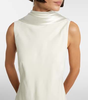 Bridal Mimi wool-blend minidress | Danielle Frankel