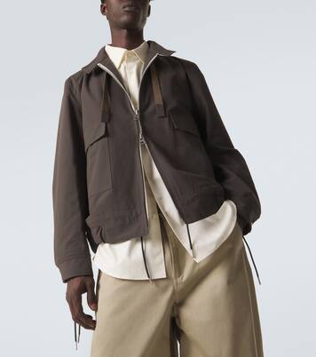 Zip-up technical jacket | Sacai