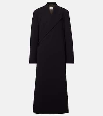 Mantel aus Woll-Crêpe | Lemaire