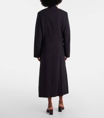 Mantel aus Woll-Crêpe | Lemaire