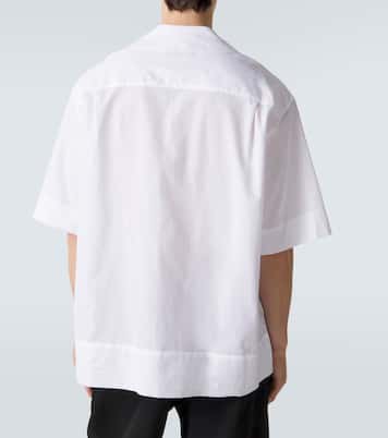 Ruffled cotton poplin shirt | Simone Rocha